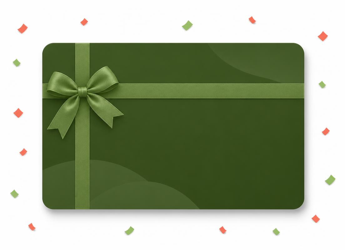 Digital Global GiftCard mockup with company branding